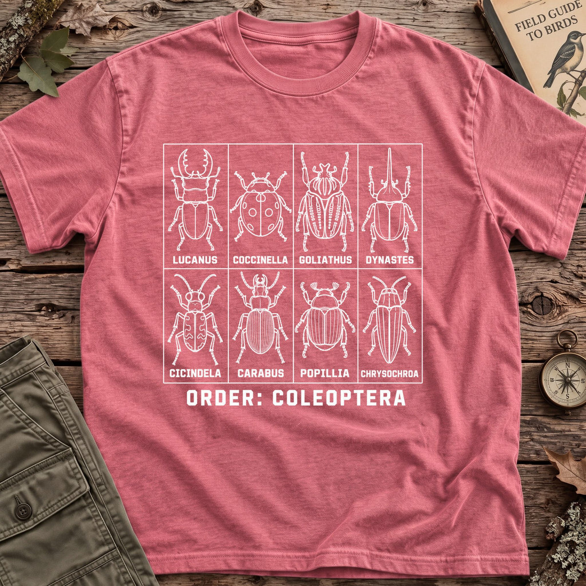 Coleoptera Grid T-Shirt