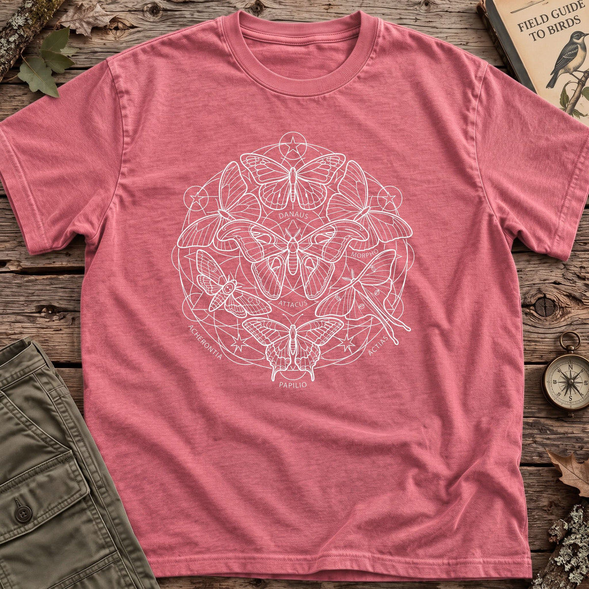 Lepidoptera Mandala T-Shirt